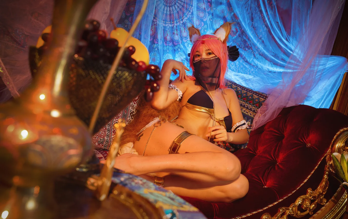 亚马逊鲶鱼_No_028_FGO：玉藻前异域舞娘_10P_128MB